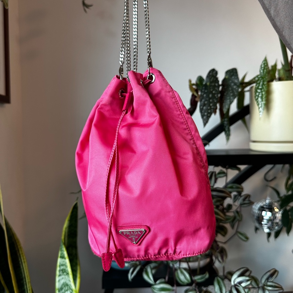 Prada Tessuto bucket bag
